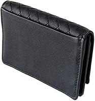 ボッテガヴェネタ  名刺入れ　カードケース　マキシイントレチャート   黒 ボッテガヴェネタ カードケース 名刺入れ メンズ イントレチャート